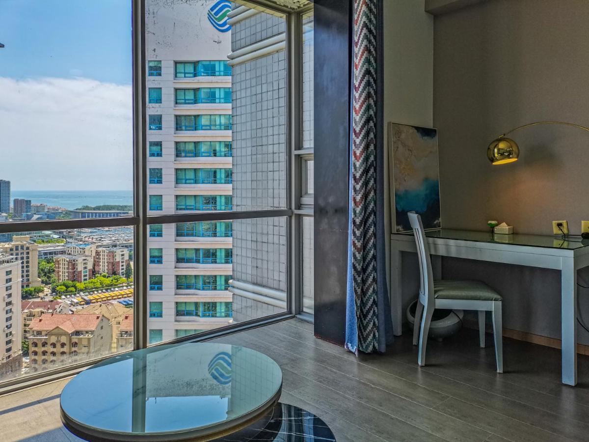 Qingdao Jinshan We+ Holiday Apartment Экстерьер фото