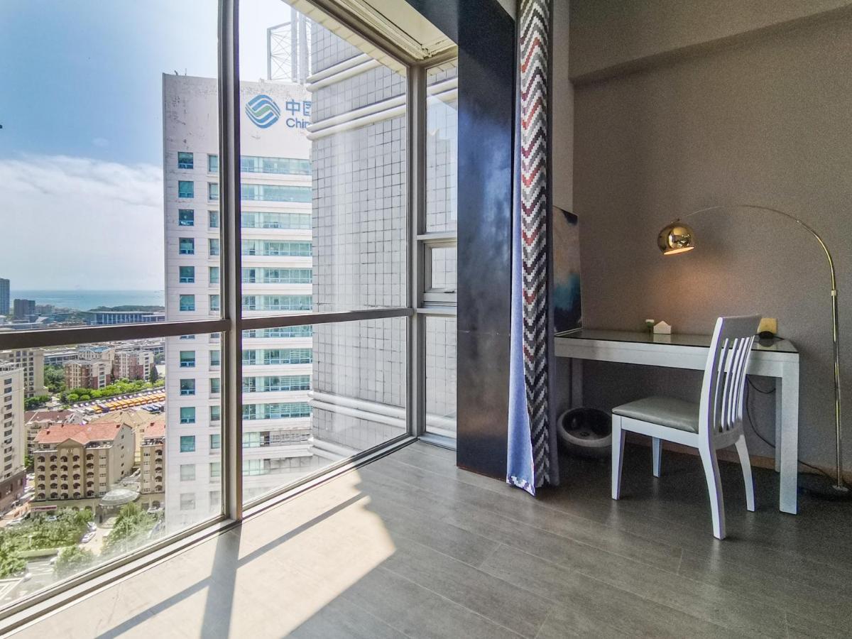 Qingdao Jinshan We+ Holiday Apartment Экстерьер фото