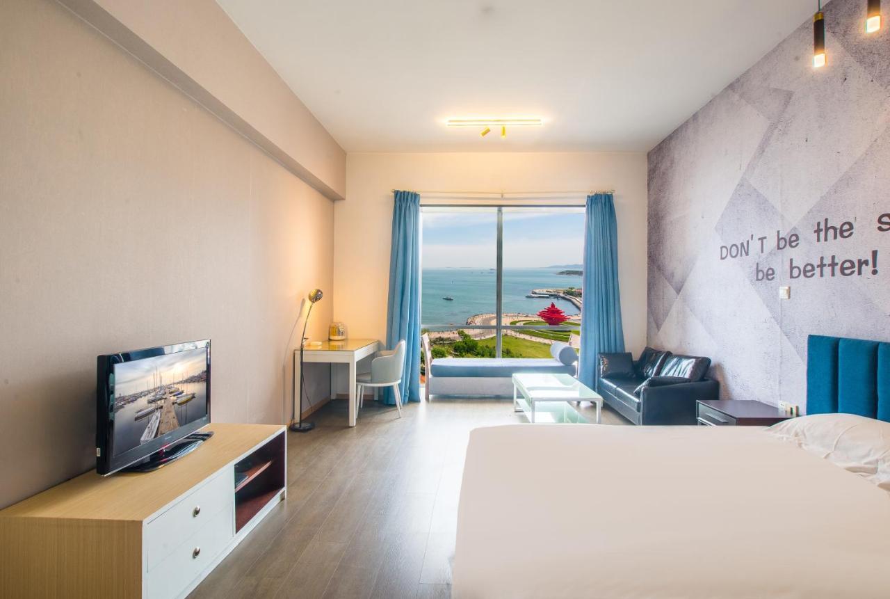 Qingdao Jinshan We+ Holiday Apartment Экстерьер фото