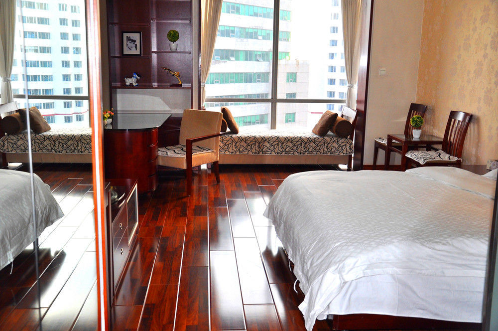 Qingdao Jinshan We+ Holiday Apartment Экстерьер фото