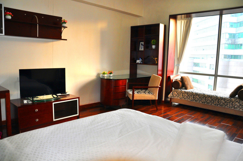Qingdao Jinshan We+ Holiday Apartment Экстерьер фото