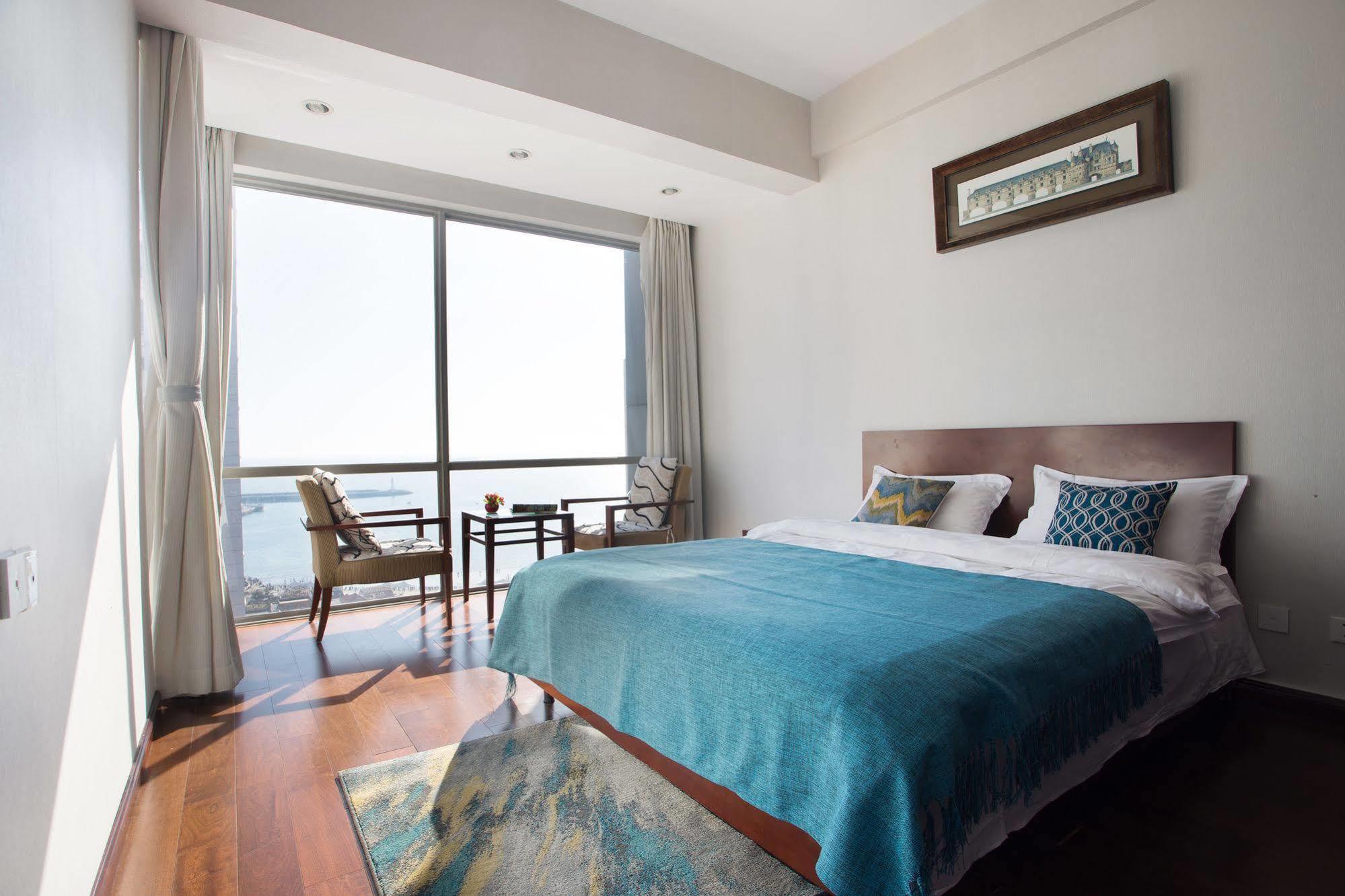 Qingdao Jinshan We+ Holiday Apartment Экстерьер фото
